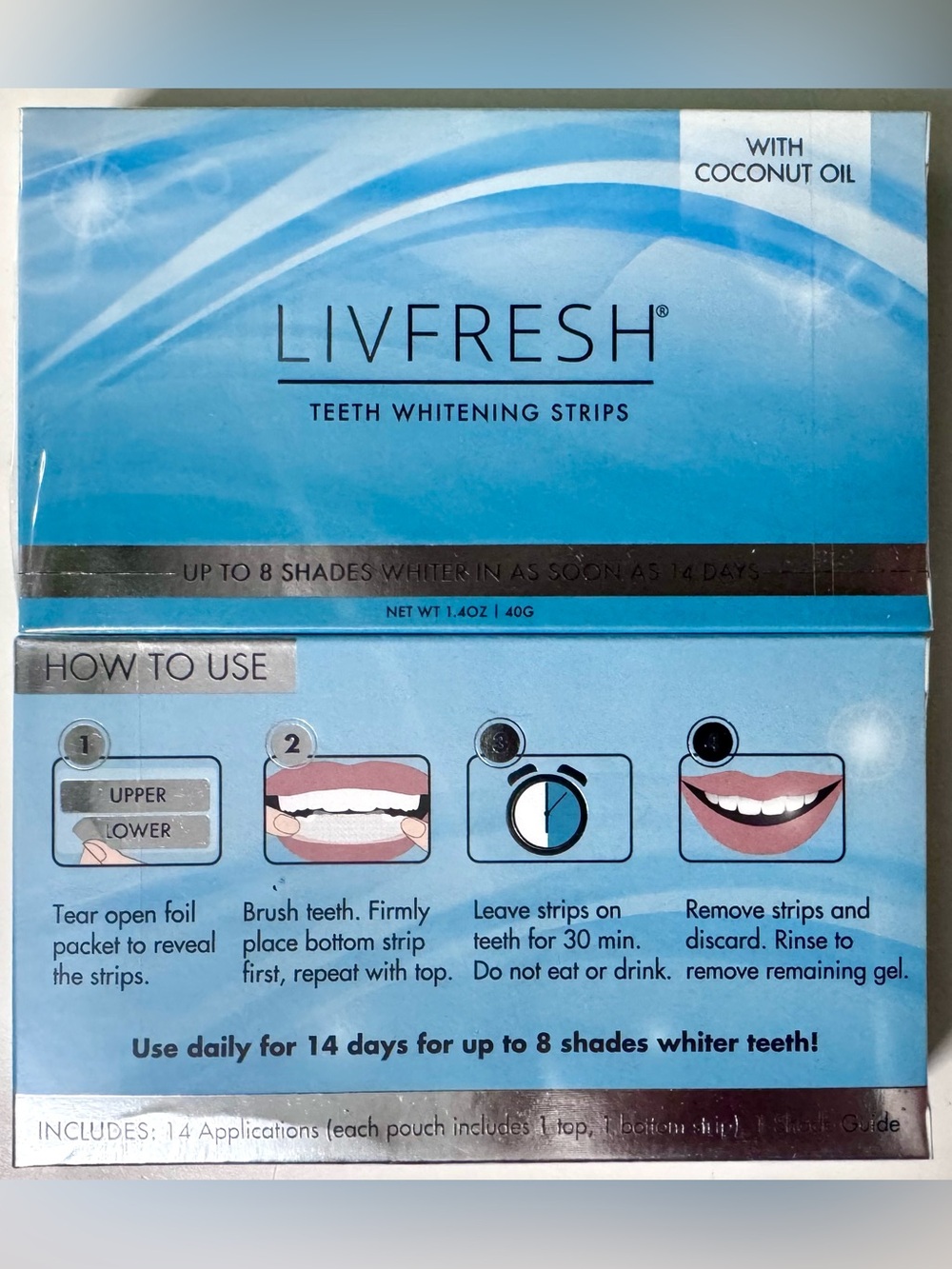 Livfresh Teeth Whitening Strips